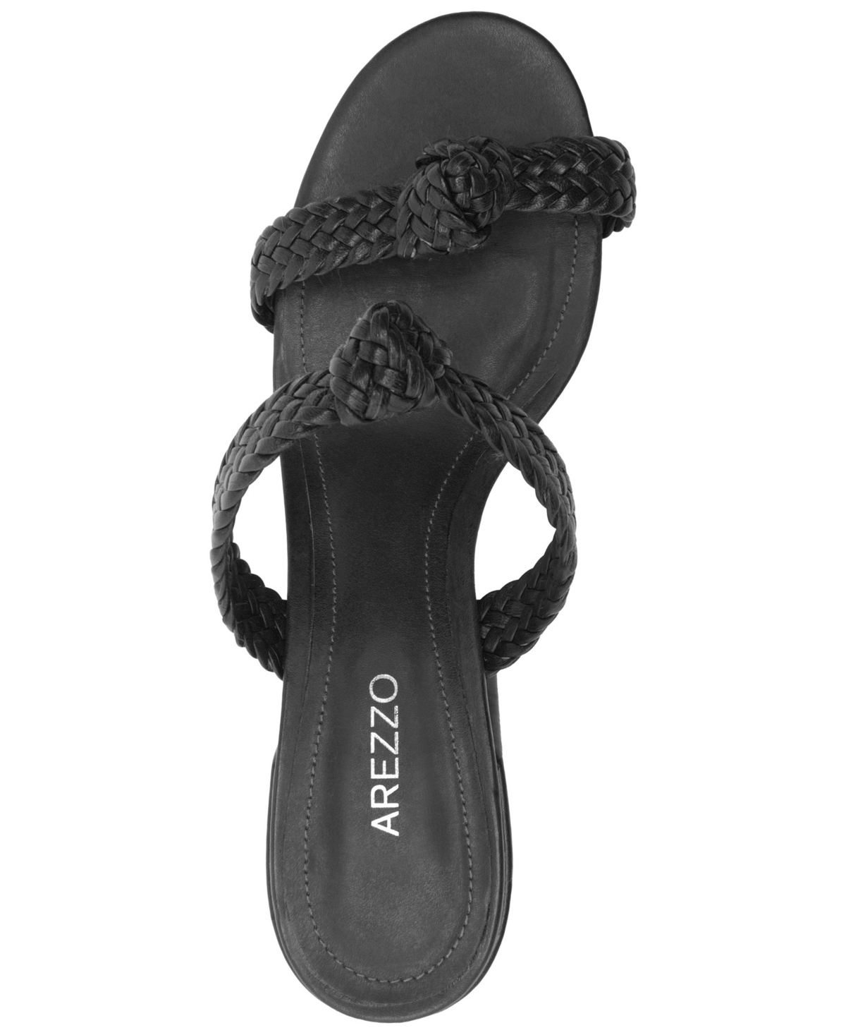 Arezzo Women's Remy Mid-block Sandals In Black