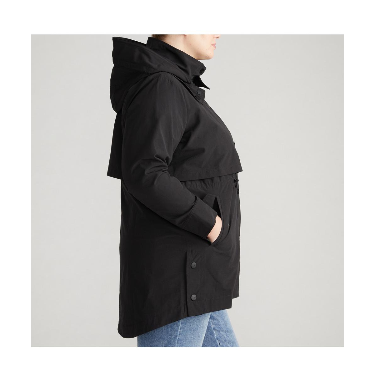 Universal Standard Plus Size Precision Parka In Black