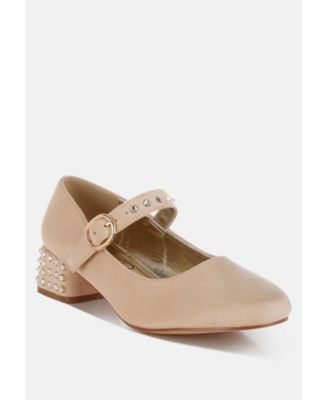 Womens Sima Studded Mary Jane Pumps