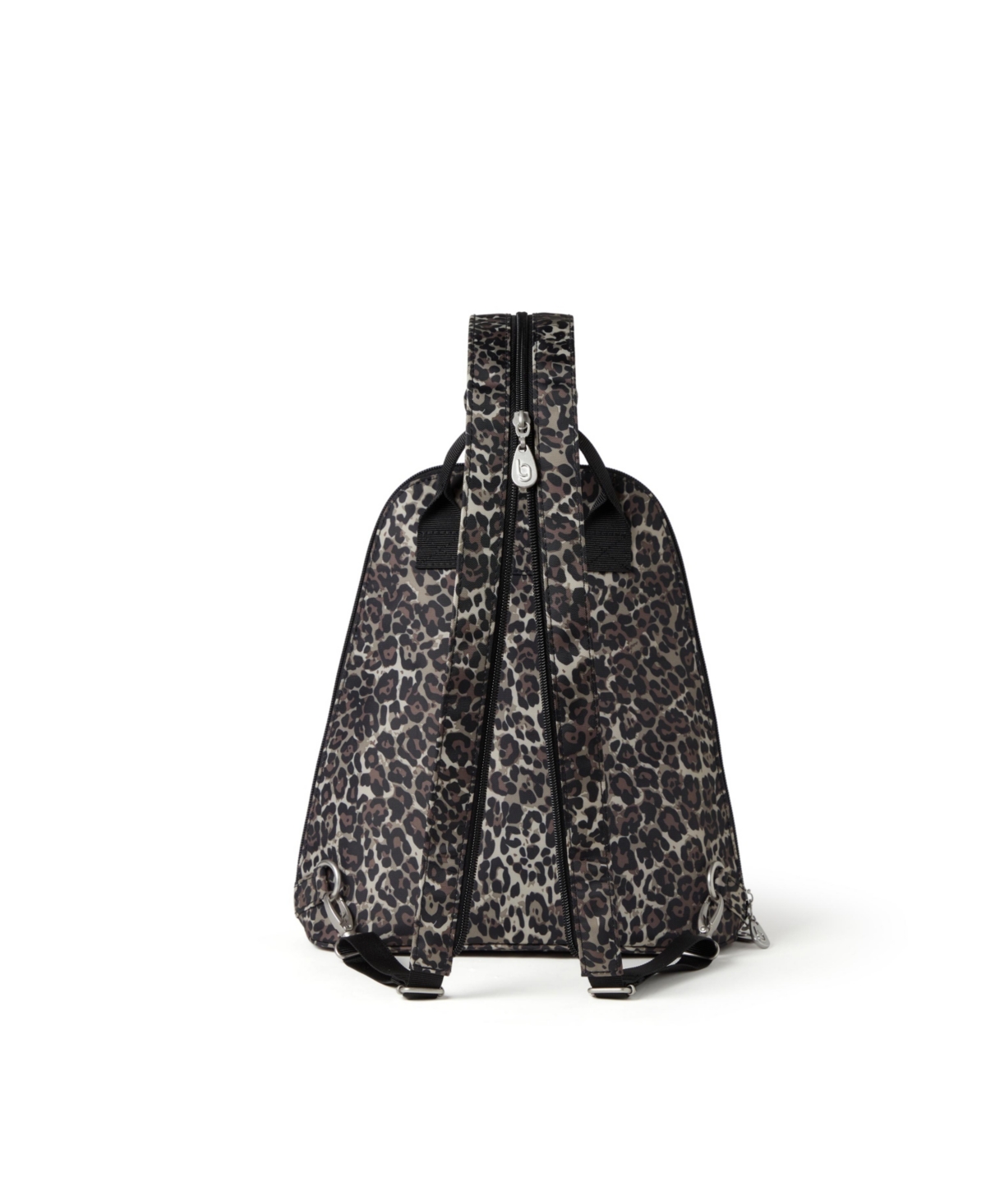 Baggallini Memphis Convertible Backpack -Black Cheetah