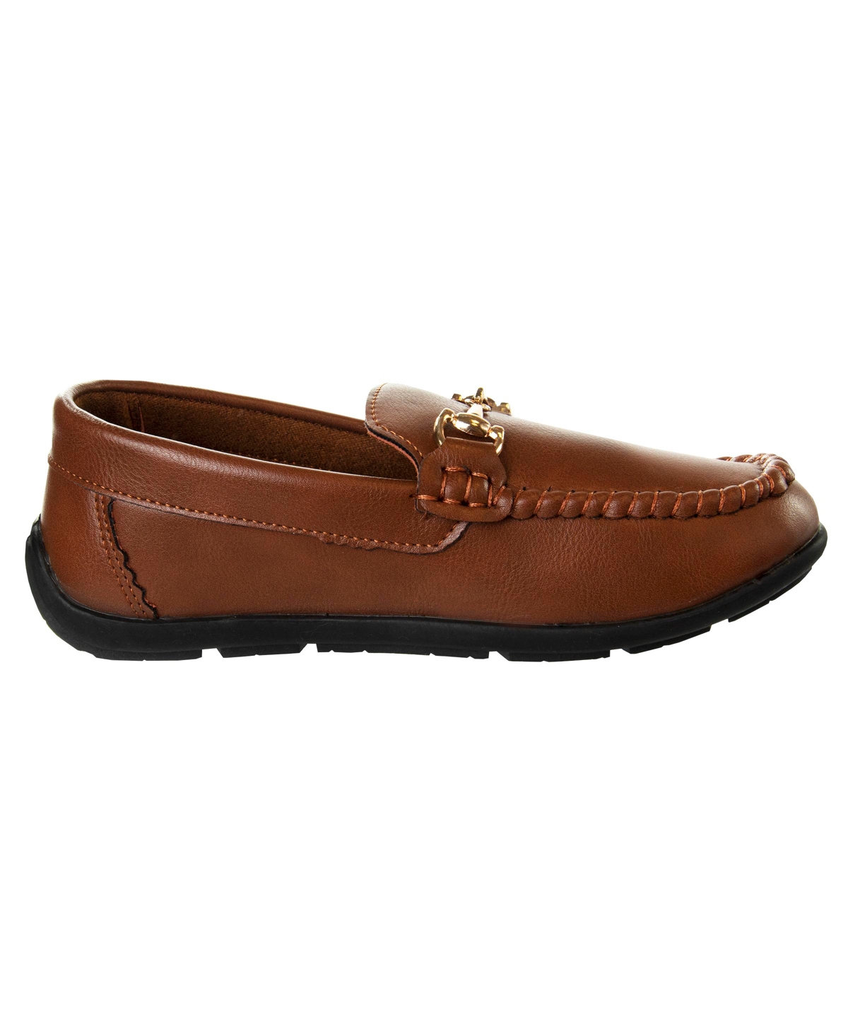 Josmo Toddler Boys Loafer Dress Shoes In Cognac