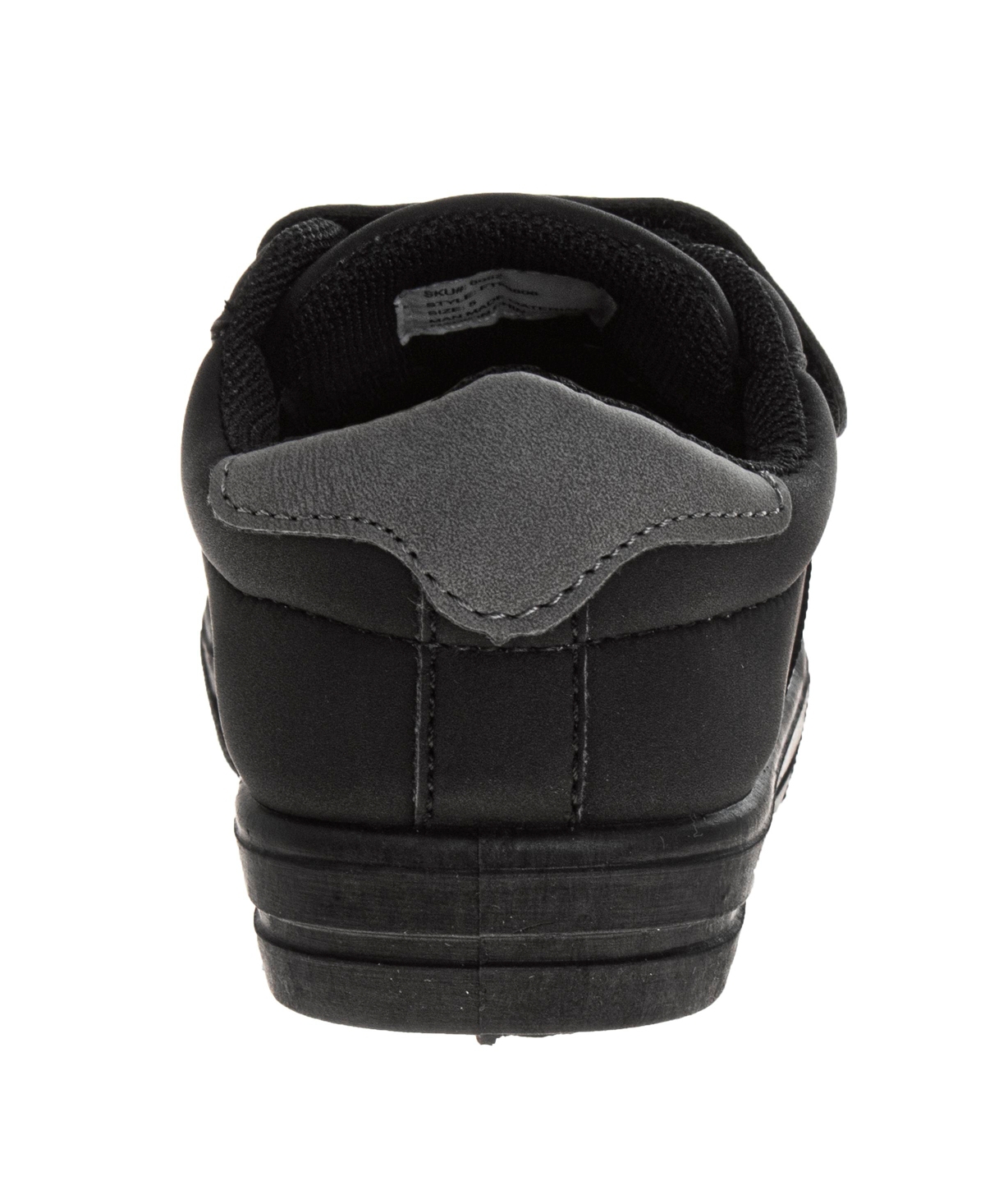 French Toast Little And Big Boys Hook And Loop Casual Sneakers In Black