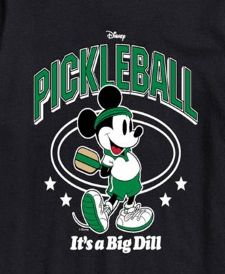 Men's Disney Mickey Pickleball Rules Short Sleeve Tee