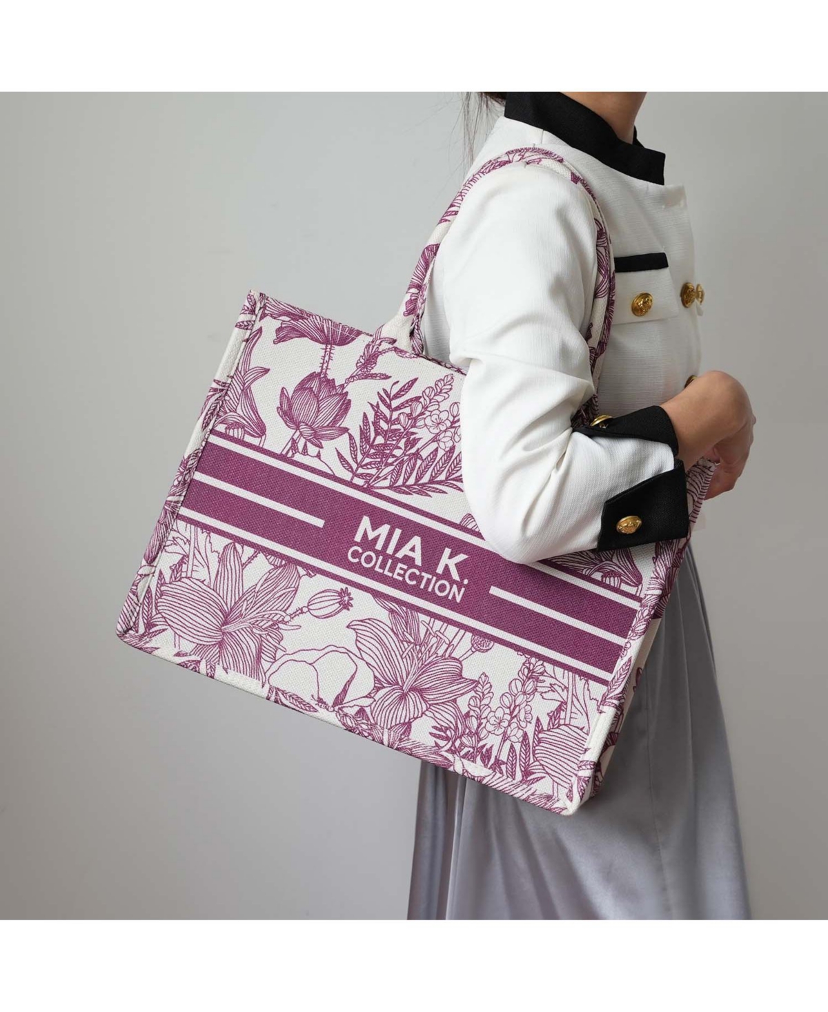 Mkf Collection Adorabella Tote Bag Elegant with Versatile and Luxe Gold Accents by Mia K