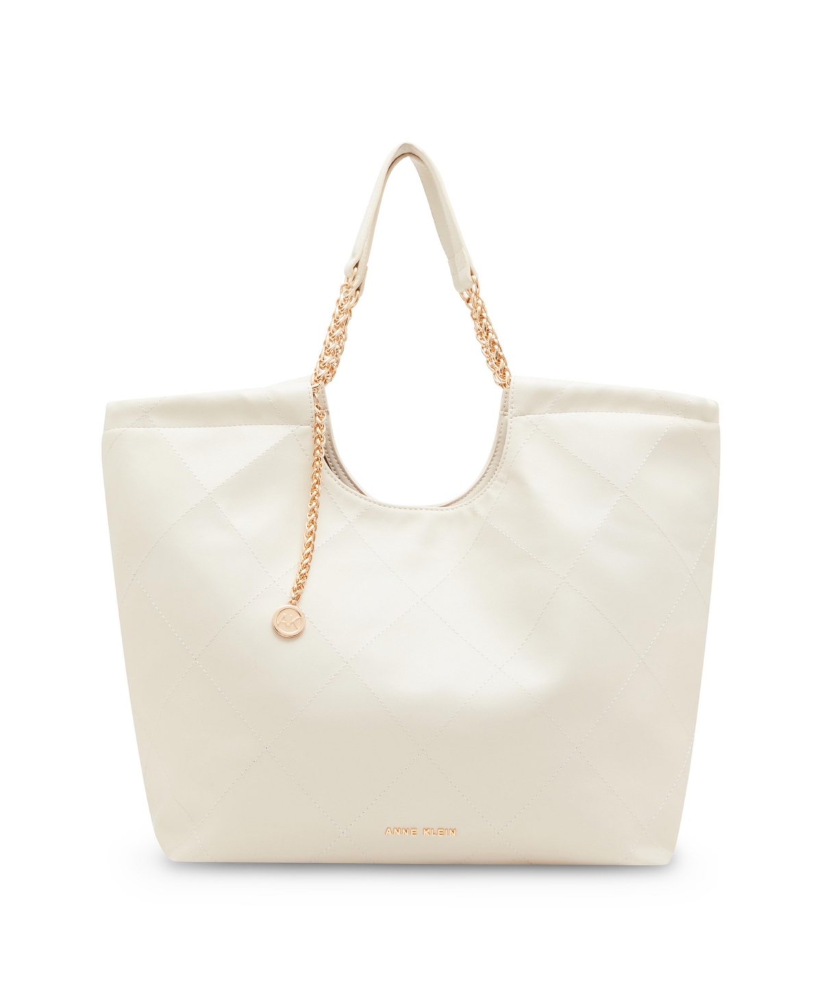 Anne Klein Stitched Quilted Large Tote Bag