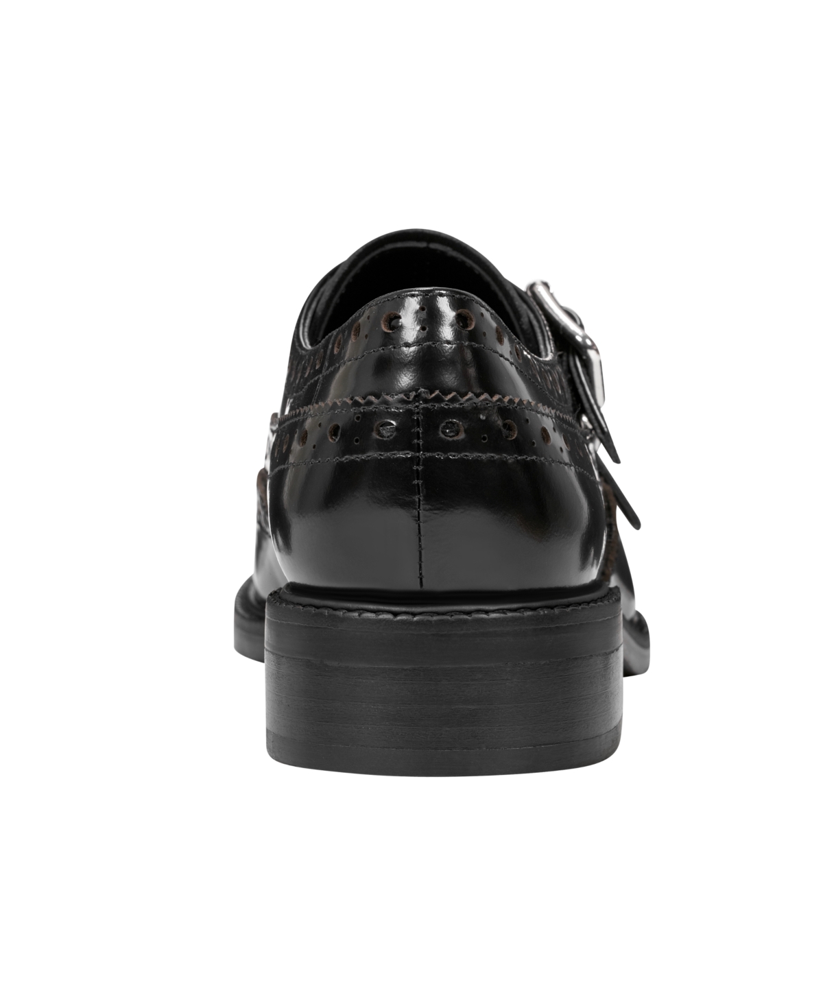 Marc Fisher Ltd Women's Parker Slip-on Casual Loafers In Black Leather