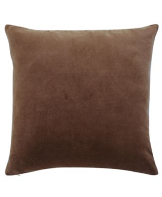 Stella Plush Velvet Decorative Pillow Cover, 20" x 20"