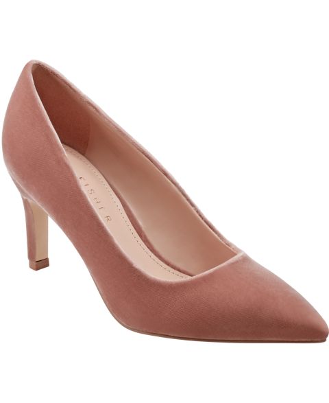 Женские туфли Marc Fisher LTD Genni Pointy Toe Slip-On Dress Pumps, цвет: Пыльный розовый бархатный