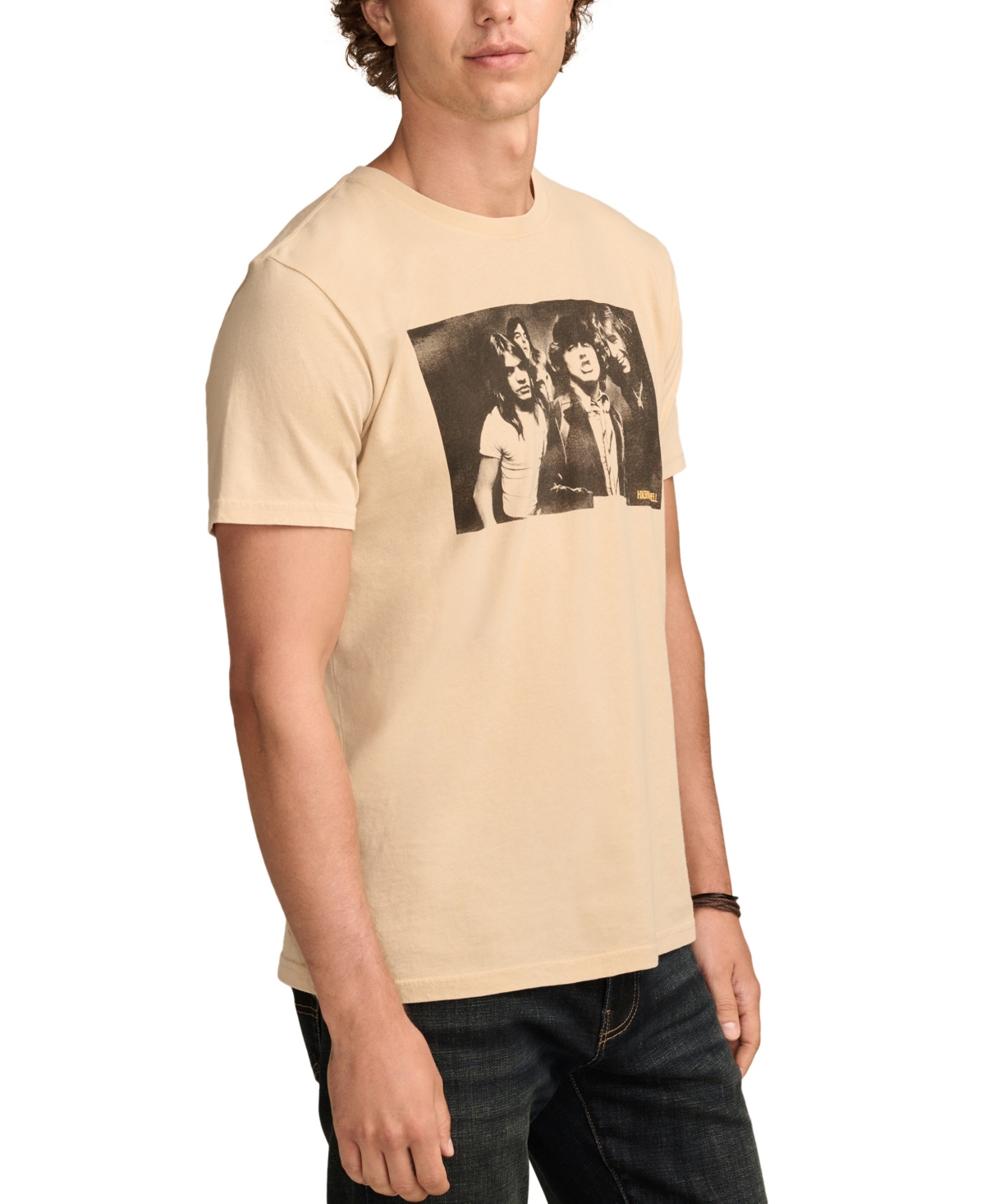 Lucky Brand Men's Acdc Photo Tee