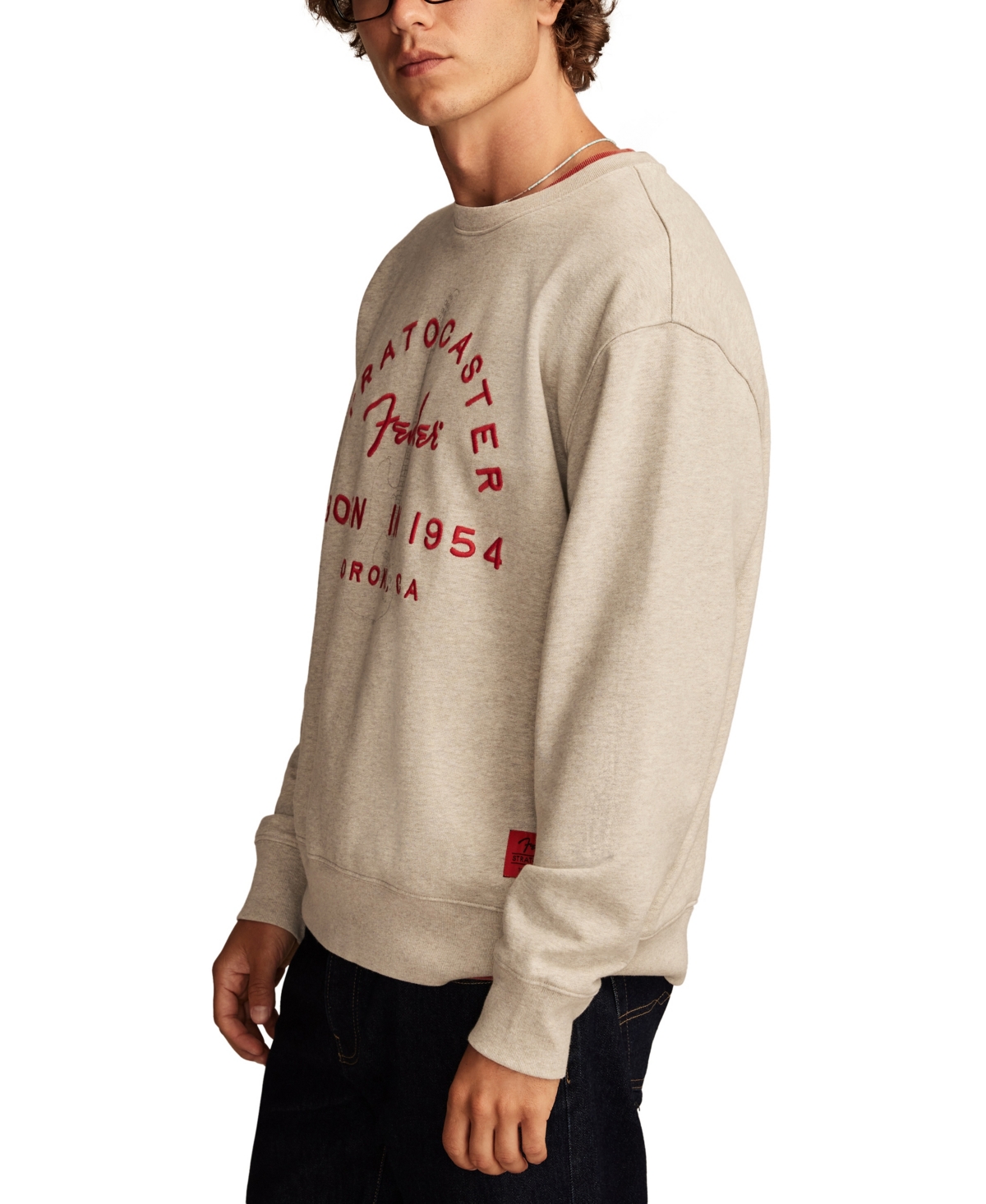 Lucky Brand Men's Fender Stratocaster Sweatshirt