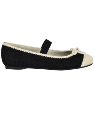 Women's Maysa Crochet Knit Mary Jane Flats