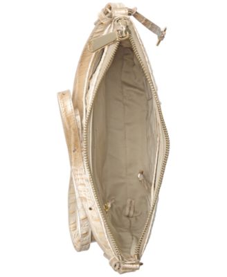 Katie Melbourne Embossed Leather Crossbody Bag