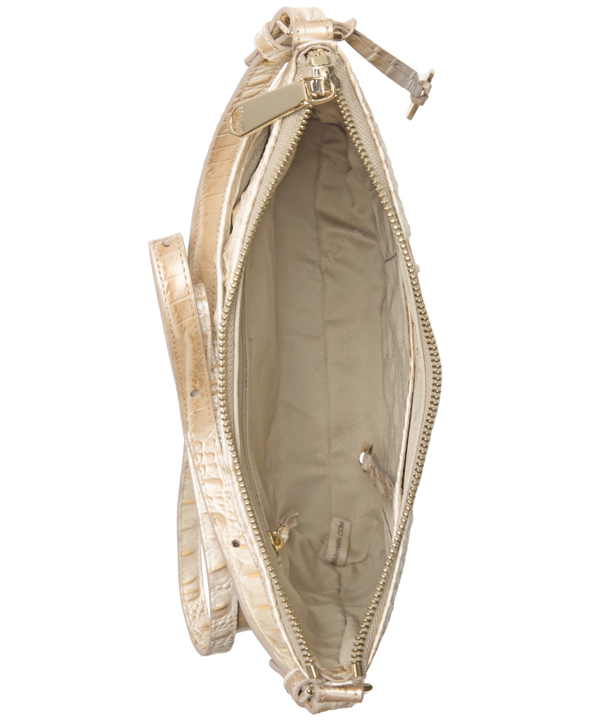 Brahmin Katie Leather Crossbody In Contour