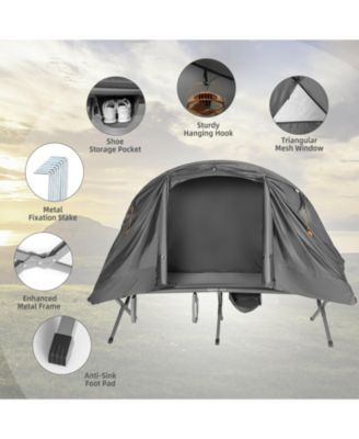 2-Person Outdoor Camping Tent with External Cover
