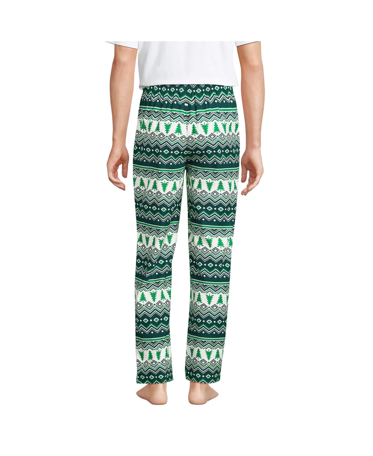 Lands' End Big & Tall Flannel Pajama Pants
