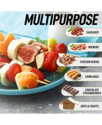 Bamboo Marshmallow Roasting Sticks 17.5 inch - 40 Pack