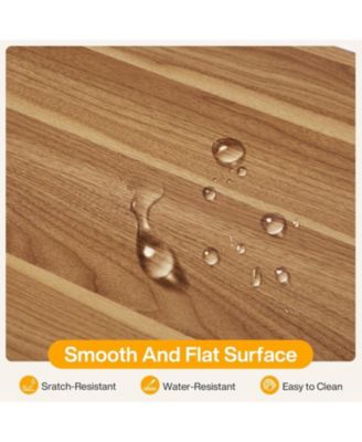 59-Inch L Shaped Computer Desk with Cabinet, Farmhouse Corner Desk with Storage Shelves, L Shaped Executive Desk, Long Writing Desk for Home Office, Gaming