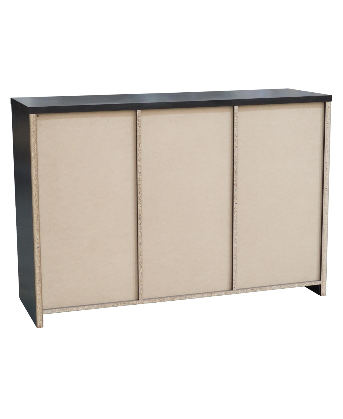 Kings Brand Furniture Lebeau - Buffet Storage Cabinet,- Oak chocolate