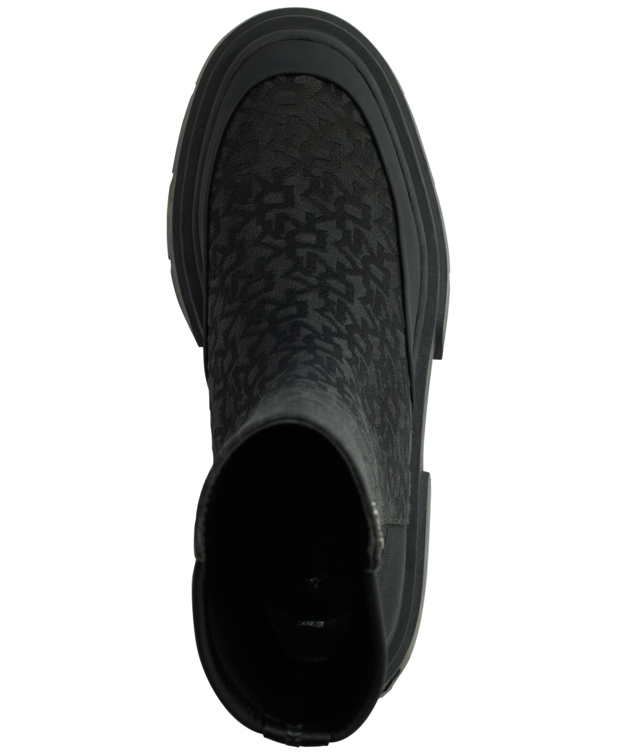 Dkny Fleming Lug Sole Chelsea Boot In Black
