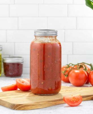 Regular Set of 6 Mason Jars with Airtight Lids