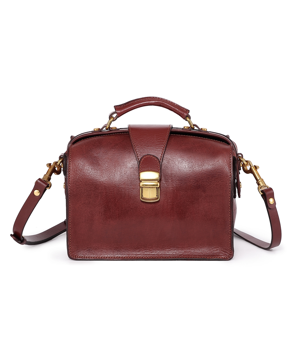 Old Trend Women's Doctor Transport Satchel Bag In Brown