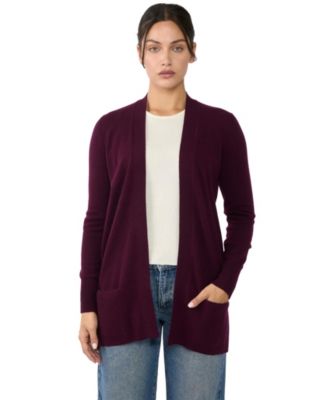 Women's 100% Cashmere Open Cardigan Sweater | Long Cardigan Sweaters