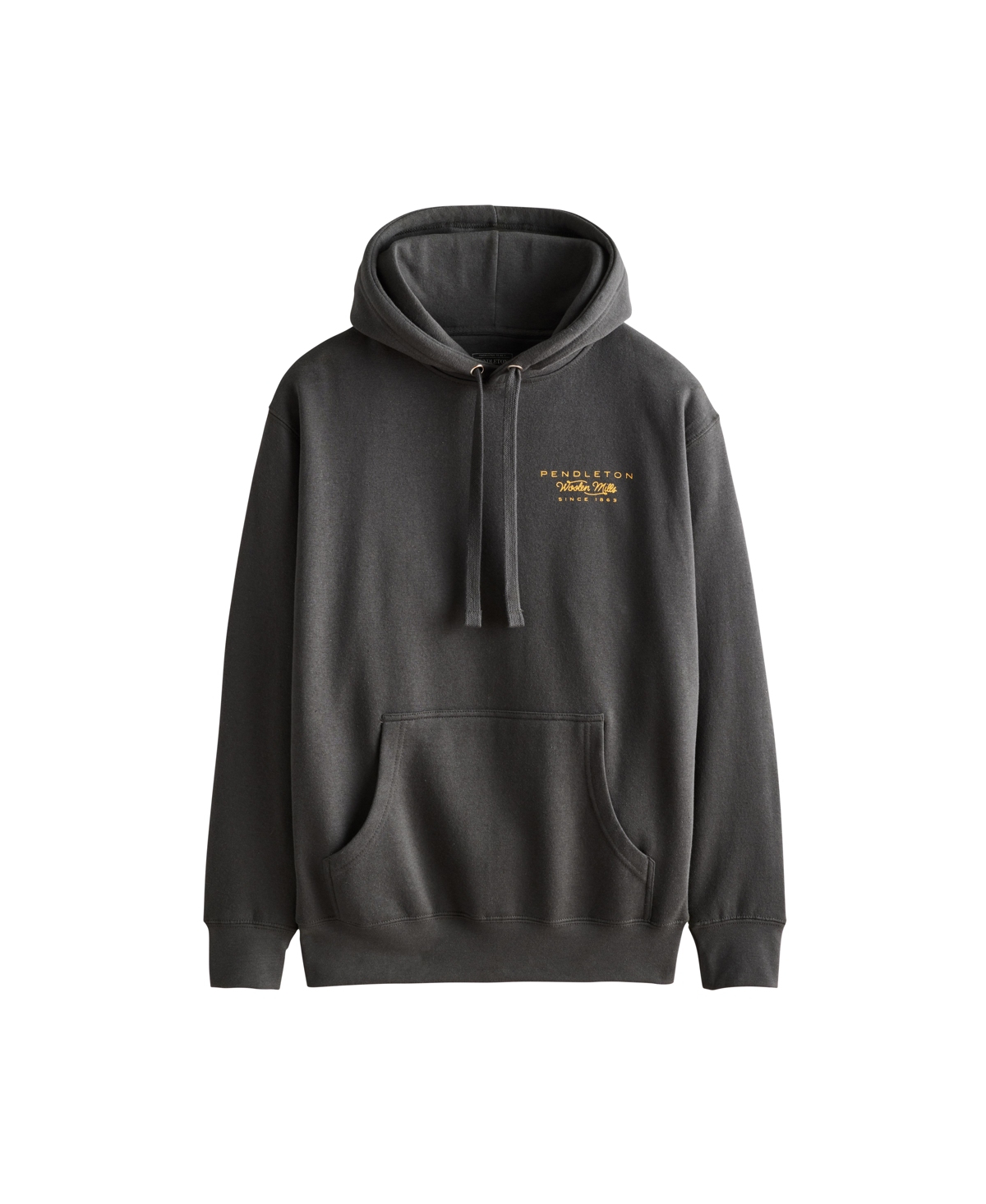 Men's Classic Fit Graphic Heritage Logo Hoody - Vintage Bl