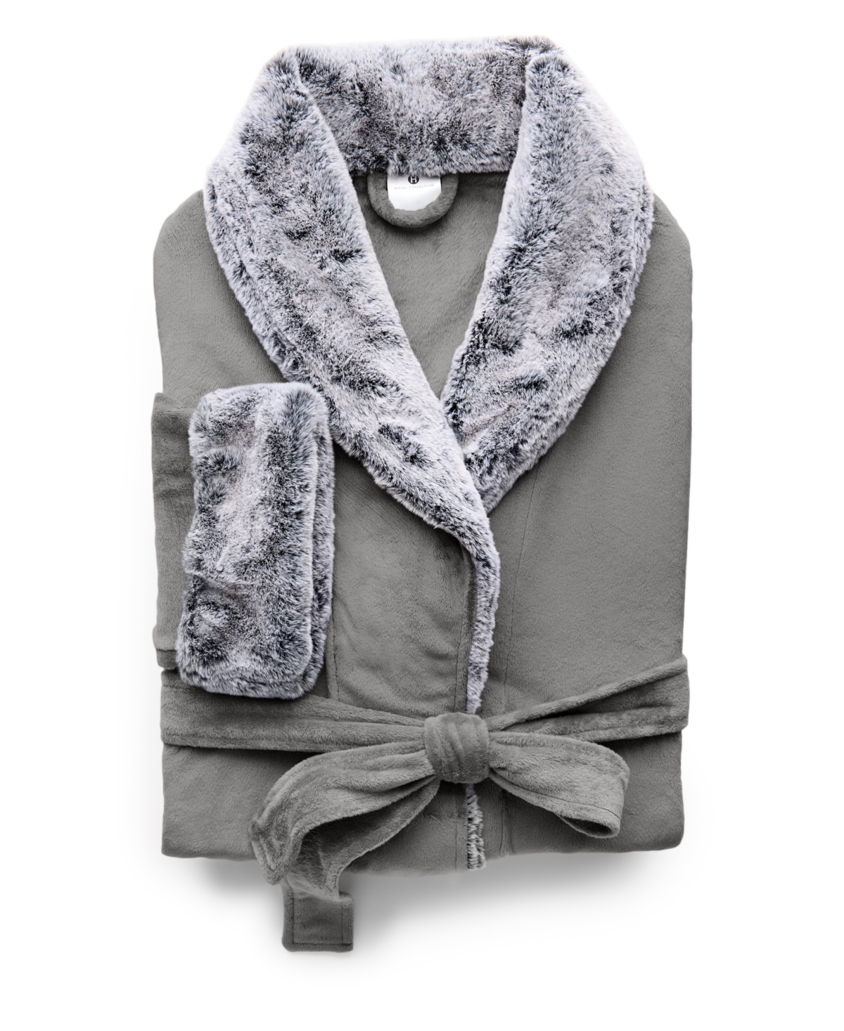 Hotel Collection Faux Fur Robe, Exclusively at Macy's