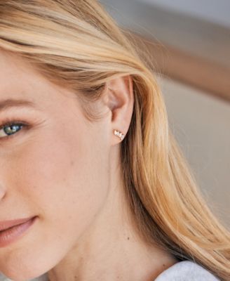 Zola Four Marquise Flat Back Earring