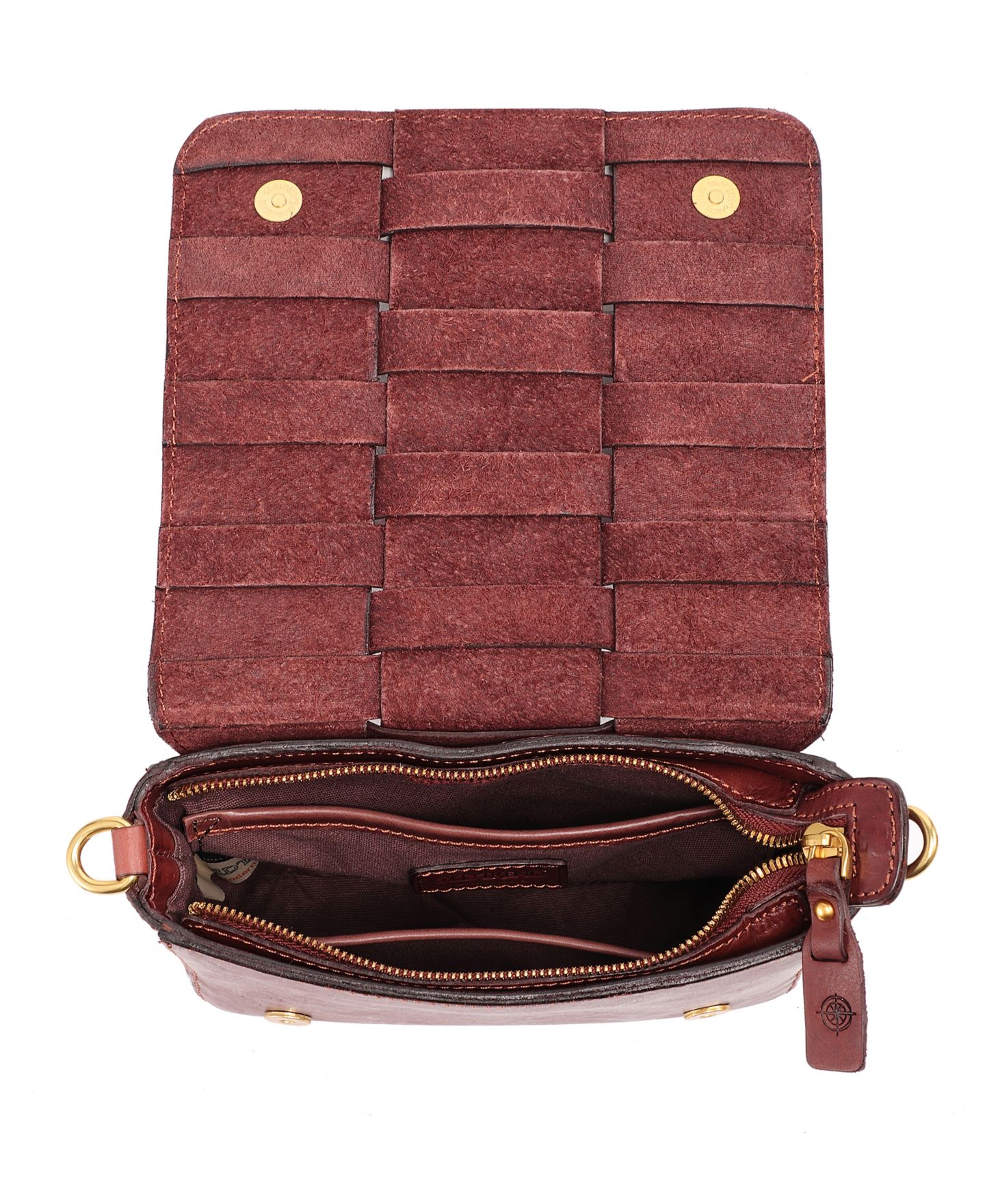 Женская сумка OLD TREND Lupine Crossbody, цвет: Чёрный — фото 11
