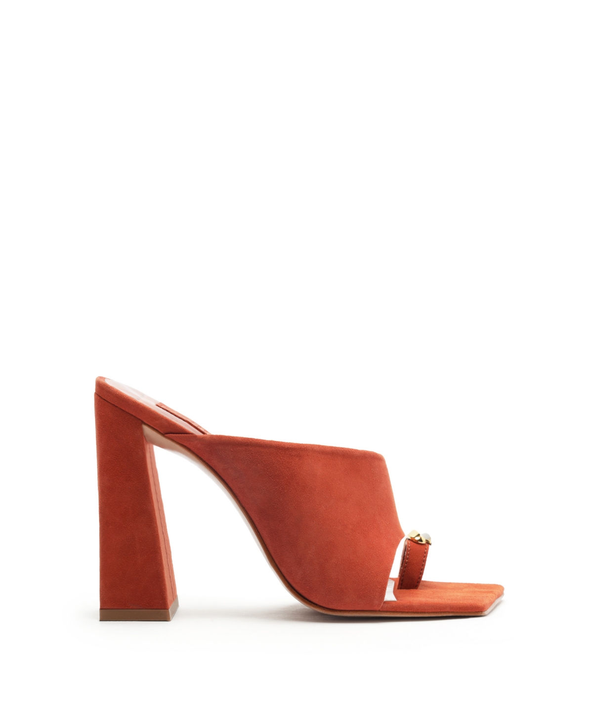 Schutz Jodie Slide Sandal In Orange