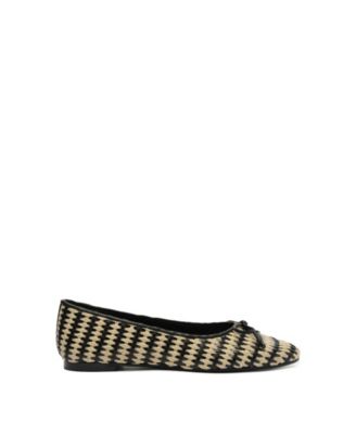 Women's Arissa Straw Slip On Flats