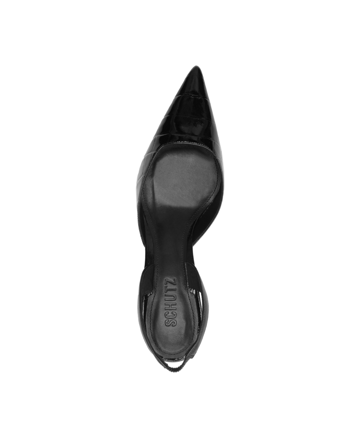 Shop Schutz Women's Paola Mid Heel Pumps In Black