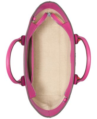 Moore Medium Leather Satchel