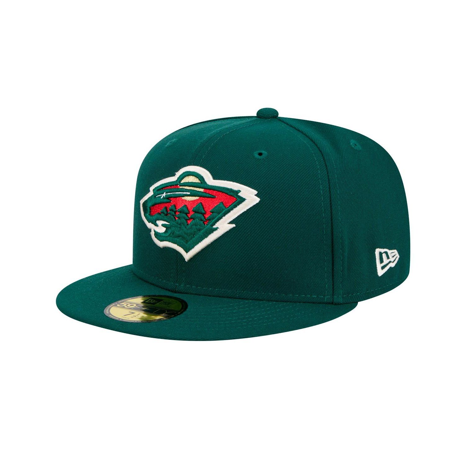 Men's Green Minnesota Wild Core 59FIFTY Fitted Hat