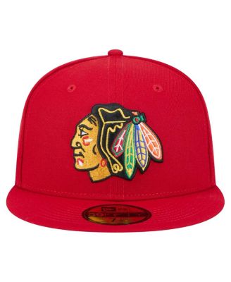 Men's Red Chicago Blackhawks Core 59FIFTY Fitted Hat