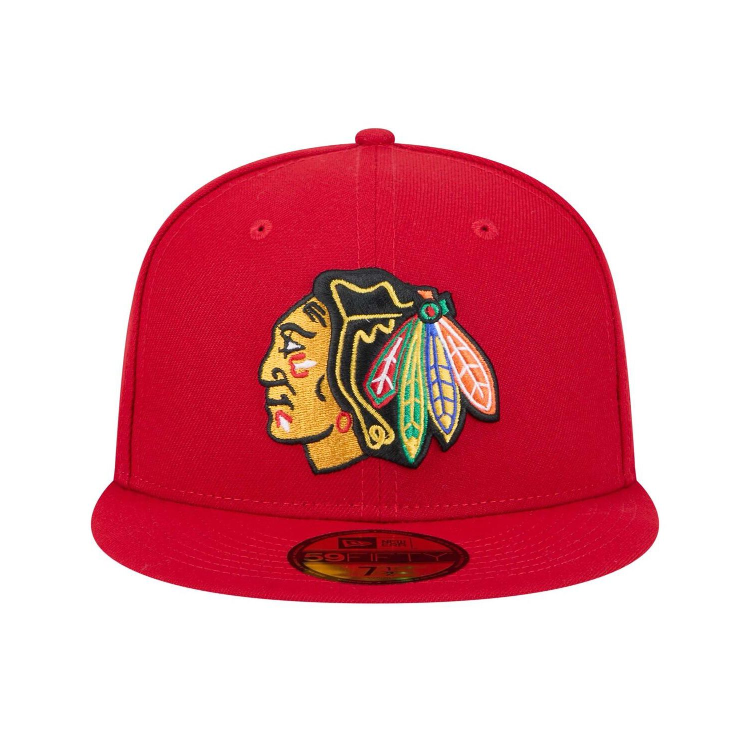 Men's Red Chicago Blackhawks Core 59FIFTY Fitted Hat