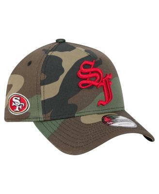 Men's Camo San Francisco 49ers Mystic Camo A-Frame 9FORTY Adjustable Hat