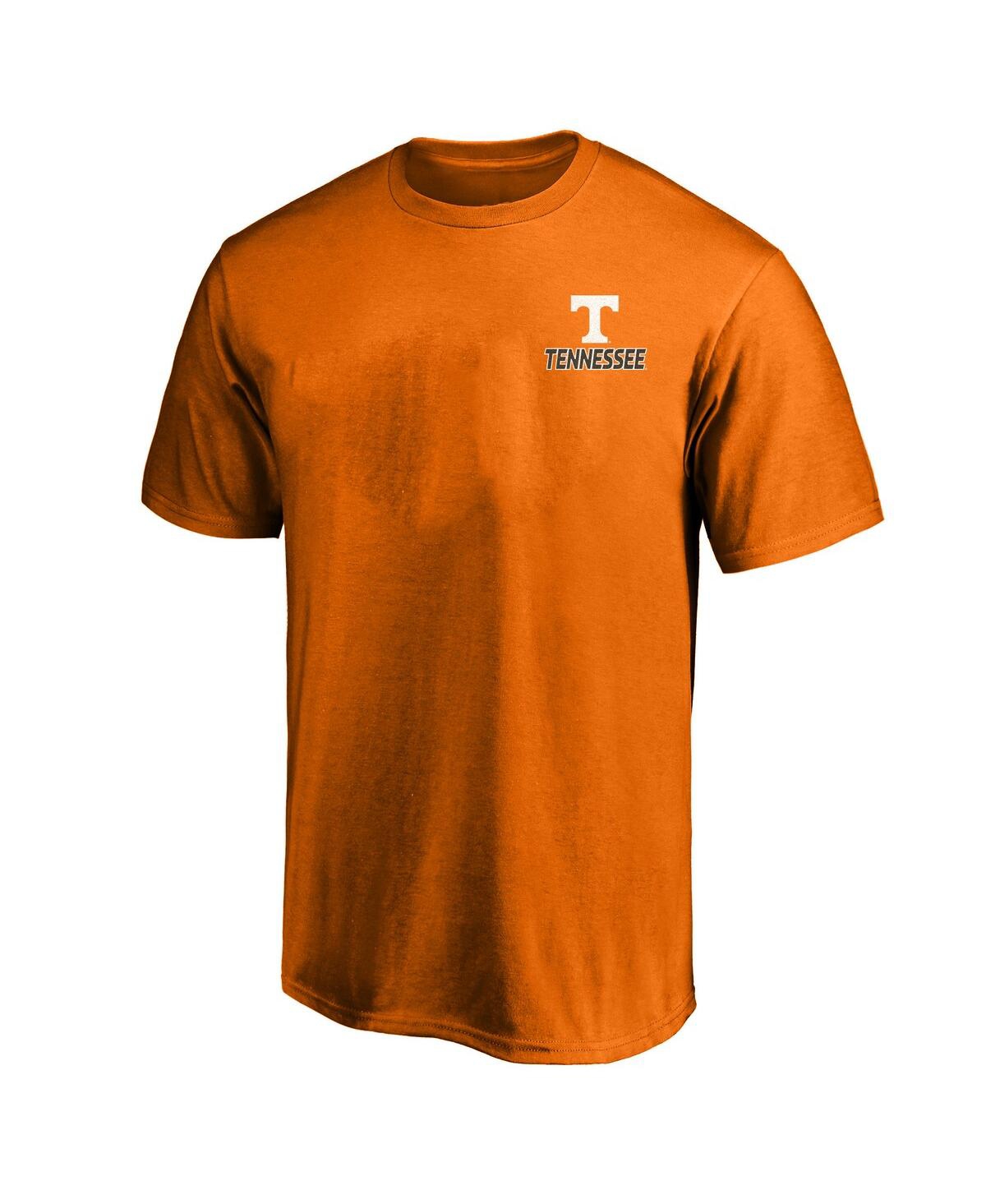 Fanatics Men'sTennessee Volunteers Ideal Faded Big Tall T-Shirt - Tennessee Orange