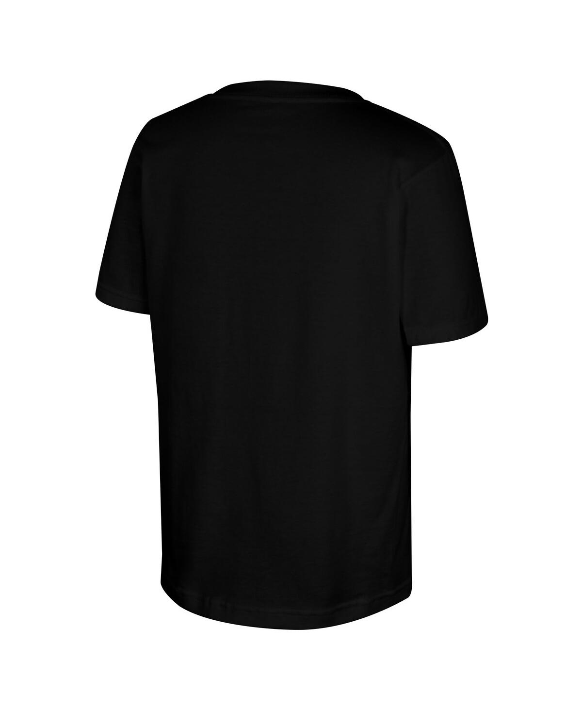 Stadium Essentials Big Boys And Girls Black New York Liberty Ellie Crossroads T-shirt In Black