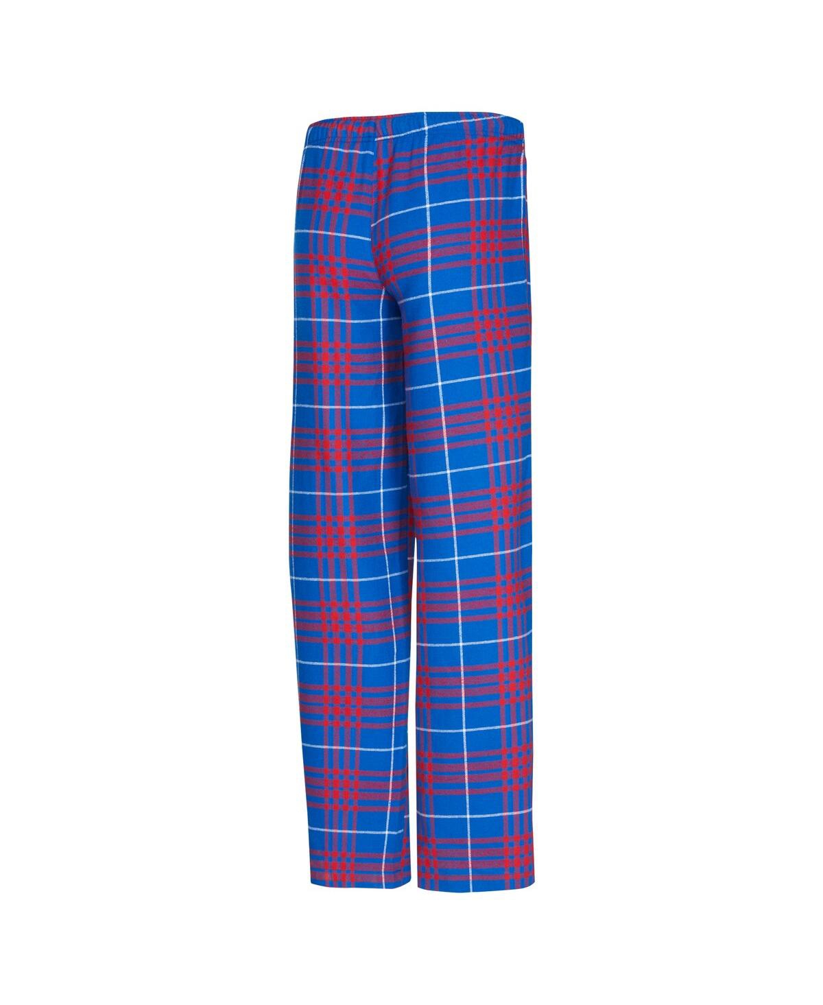 Concepts Sport Women's Philadelphia Phillies Vector T-shirt Pants Sleep Set In Royal,red