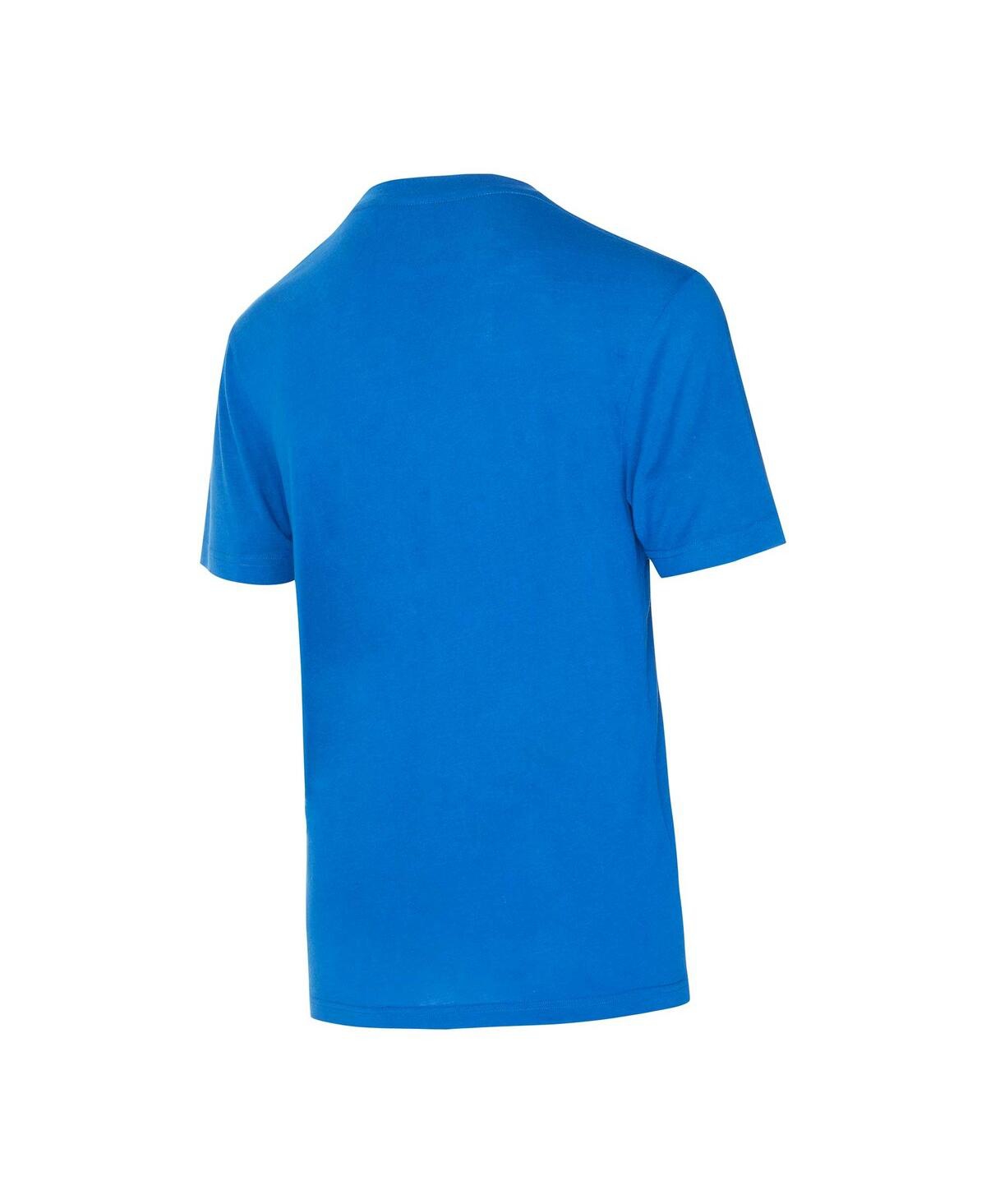 Concepts Sport Men'sRed Buffalo Bills Vector T-Shirt Flannel Pants Sleep Set - Royal, Red