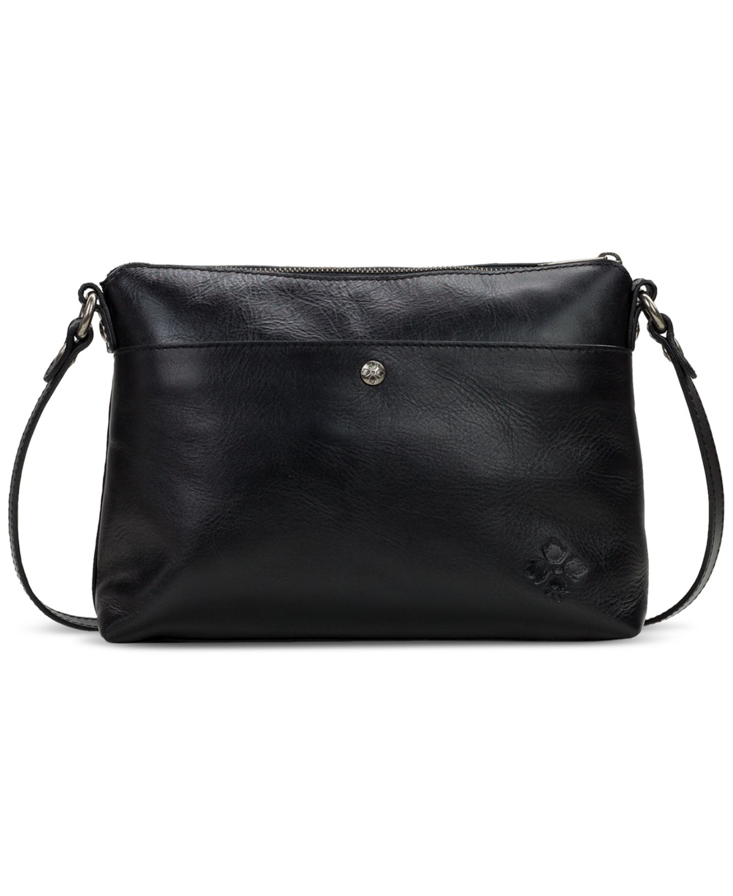 Женская сумка Patricia Nash Avellino Small Leather Crossbody, цвет: Чёрный — фото 3