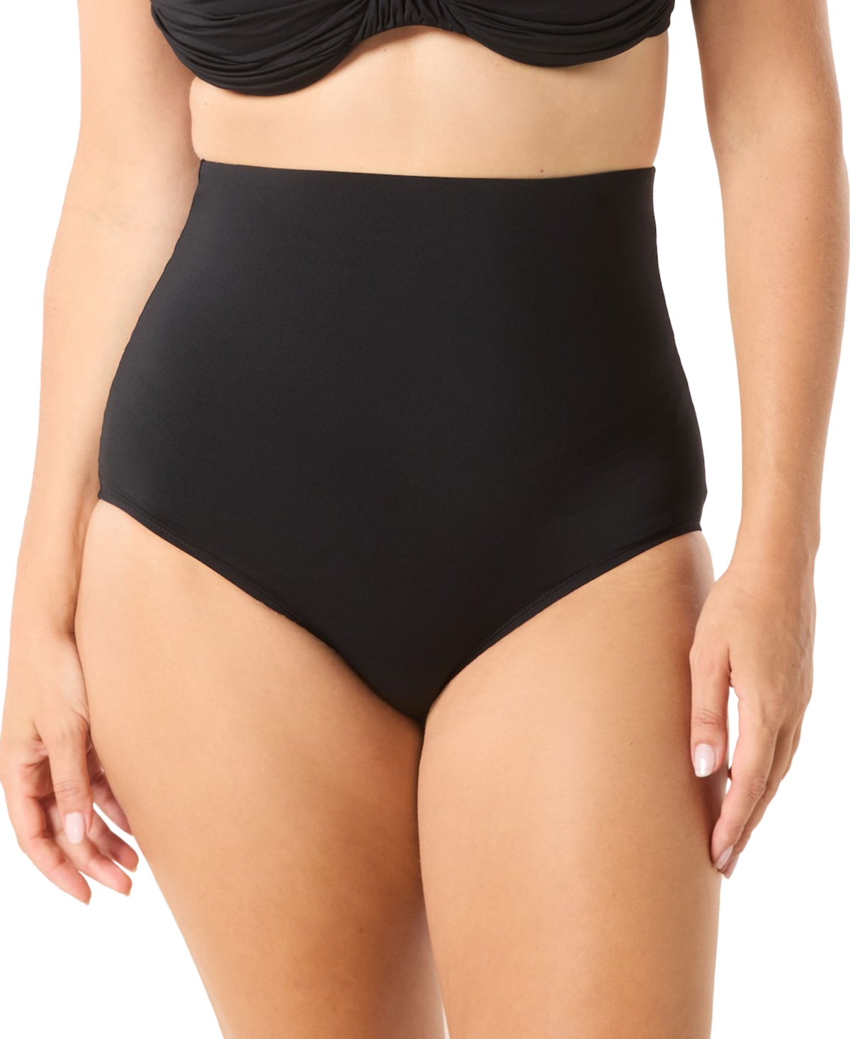 Women's Serenity High-Waisted Swim Bottoms - Black