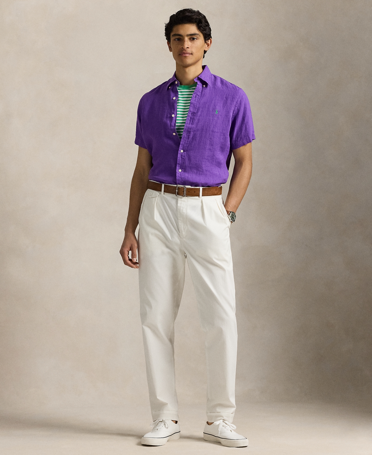 Polo Ralph Lauren Men's Classic-Fit Linen Shirt