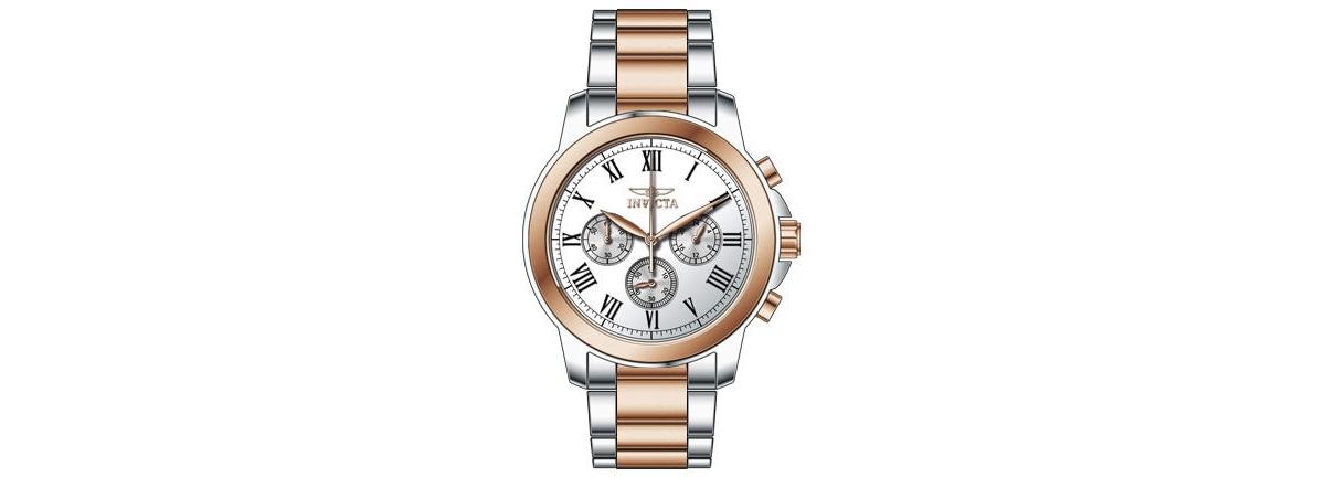 Invicta Men's 21660 Specialty Quartz ChronographDial Watch - Silver