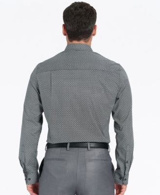 Men's Modern-Fit Floral Mosaic Dress Shirt