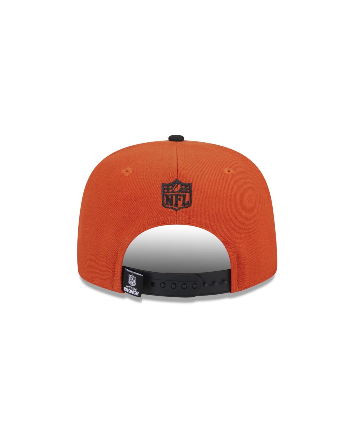 New Era Men'sCincinnati Bengals 2024 Inspire Change A-Frame 9FIFTY Snapback Hat - Orange, Black