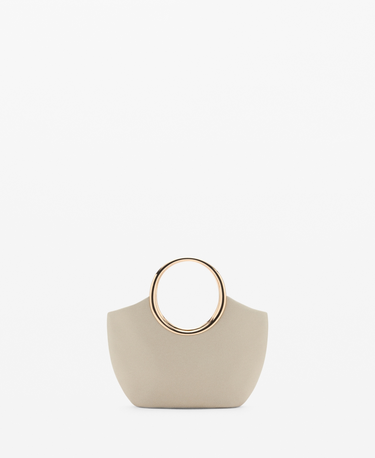 Mango Women's Metallic Details Handbag