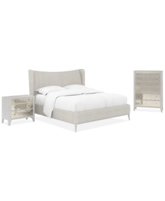 Mezzanine 3-Pc. Bedroom Set (Queen Bed, 6-Drawer Chest, & Nightstand)